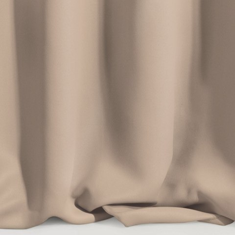 Vorhang LOGAN beige 135x270 Tunnelzug Kräuselband