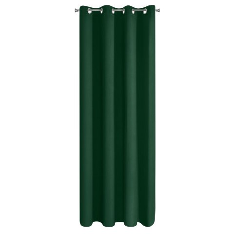 Vorhang LOGAN dunkelgrün 135x250 Ösen