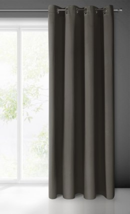 Vorhang LOGAN graphit 135x250 Ösen