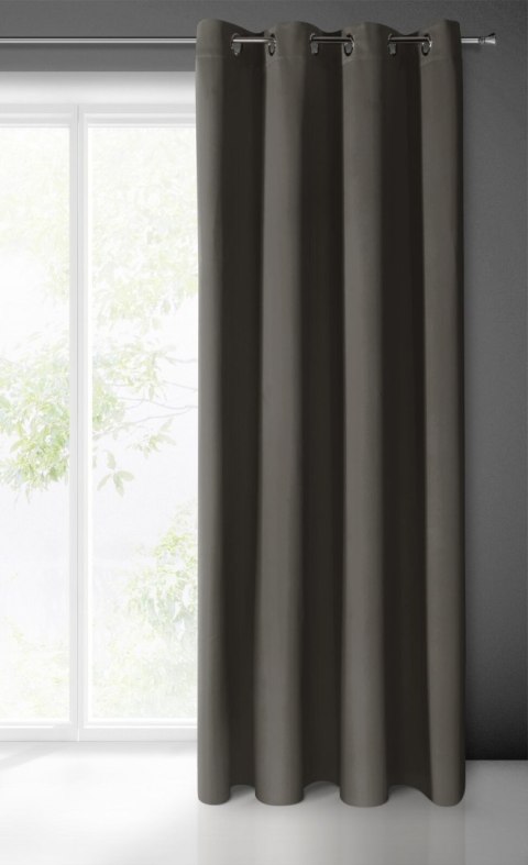 Vorhang LOGAN graphit 135x250 Ösen