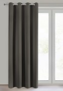 Vorhang LOGAN graphit 140x270 Ösen