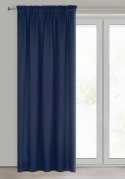 Vorhang LOGAN dunkelblau 135x270 Kräuselband