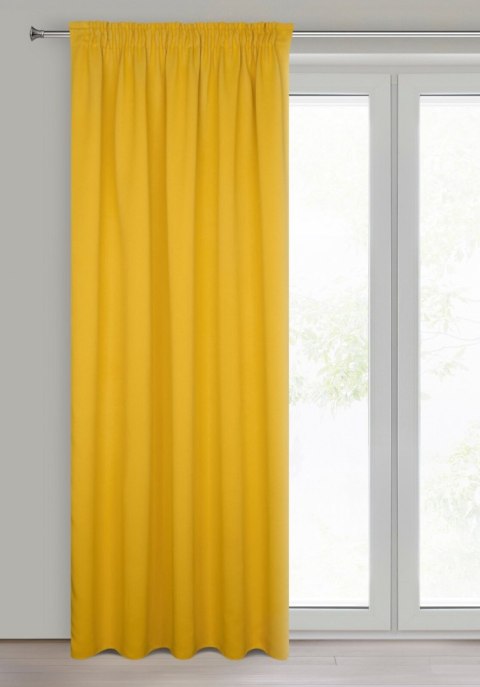Vorhang LOGAN gelb 135x270 Kräuselband