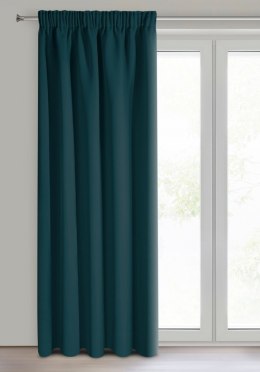 Vorhang LOGAN PETROL 135x270 Kräuselband