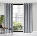 Vorhang LUSSI stahl 140x250 Ösen