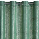 Vorhang MABEL dunkelgrün 140x250 Ösen