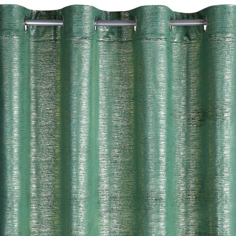 Vorhang MABEL dunkelgrün 140x250 Ösen