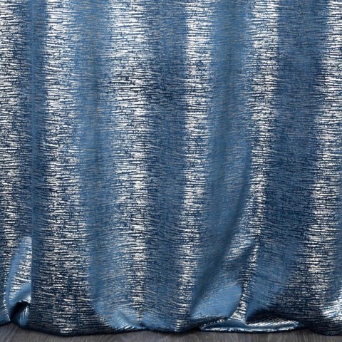 Vorhang MABEL dunkelblau 140x250 Ösen