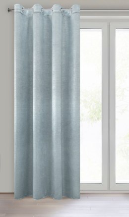 Vorhang MABEL blau 140x250 Ösen