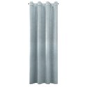 Vorhang MABEL blau 140x250 Ösen