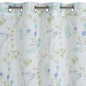 Vorhang MIA weiß blau 140x250 Ösen