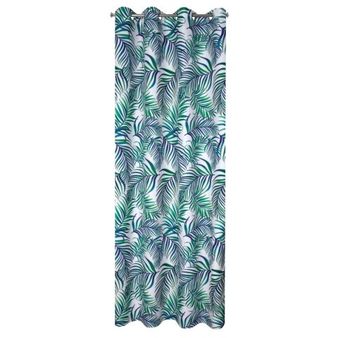 Vorhang PAL02 140x250 Ösen weiß grün