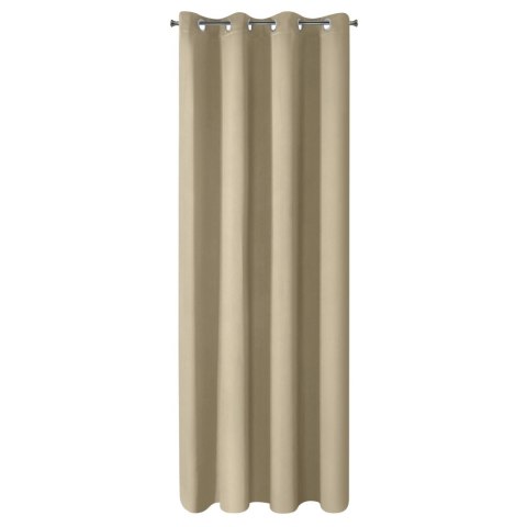 Vorhang PARISA beige 135x250 Ösen