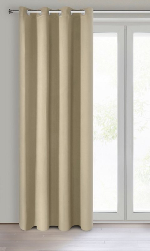 Vorhang PARISA beige 135x250 Ösen