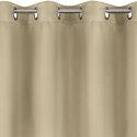 Vorhang PARISA beige 135x250 Ösen