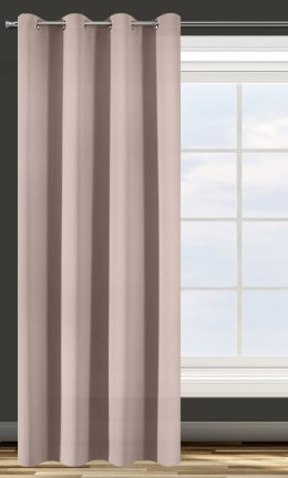 Vorhang PARISA rosa 135x250 Ösen