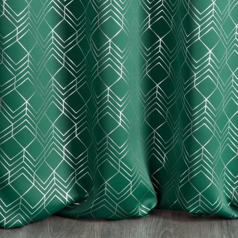 Vorhang POLI ZI silber 140x250 Ösen