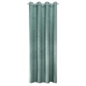 Vorhang MABEL türkis 140x250 Ösen