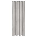 Vorhang MADISON silber 140x250 Ösen