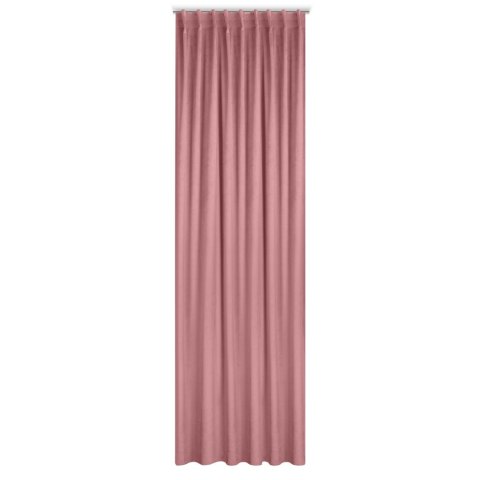 Vorhang MADLein dunkelrosa 140x300 Kräuselband FLEx