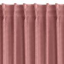 Vorhang MADLein dunkelrosa 140x300 Kräuselband FLEx
