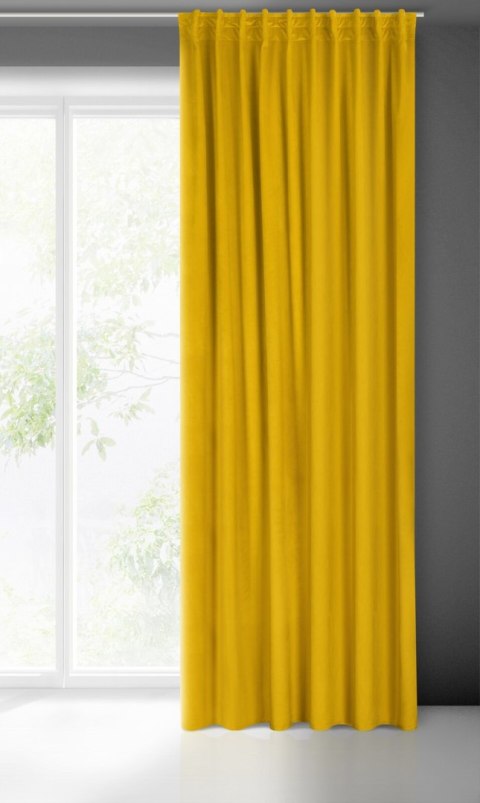 Vorhang MADLein gelb 140x300 Kräuselband FLEx