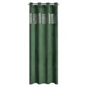 Vorhang MARGOT dunkelgrün 140x250 Ösen