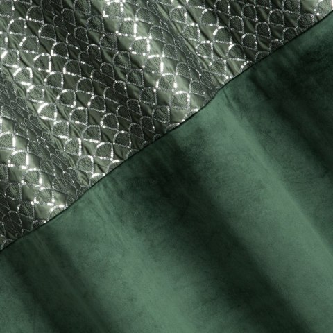 Vorhang MARGOT dunkelgrün 140x250 Ösen