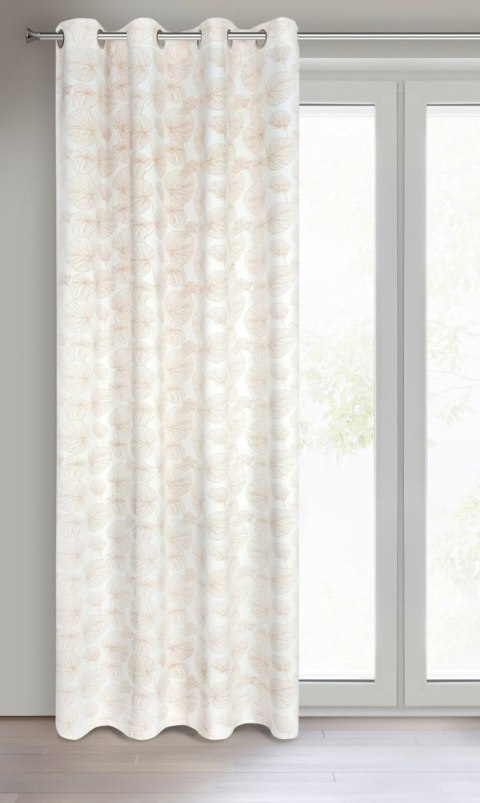 Vorhang MARIGOLD weiß Z 140x250 Ösen