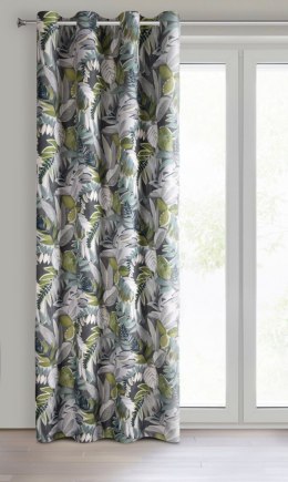 Vorhang MARILA stahl ZI 140x270 Ösen