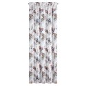 Vorhang MARINA weiß stahl 140x270 Kräuselband