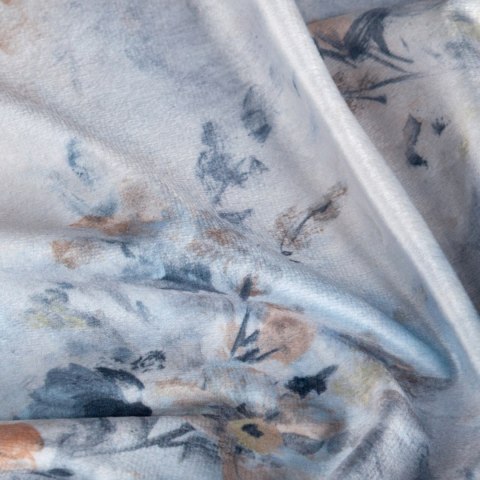 Vorhang MARISA silber RU 140x270 Kräuselband