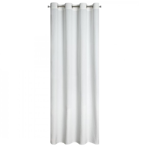 Vorhang MELANIE weiß 140x250 Ösen
