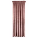 Vorhang MELANIE dunkelrosa 140x270 Kräuselband