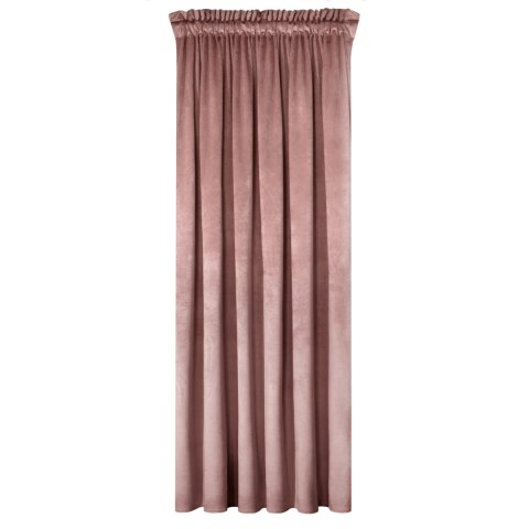 Vorhang MELANIE dunkelrosa 140x270 Kräuselband