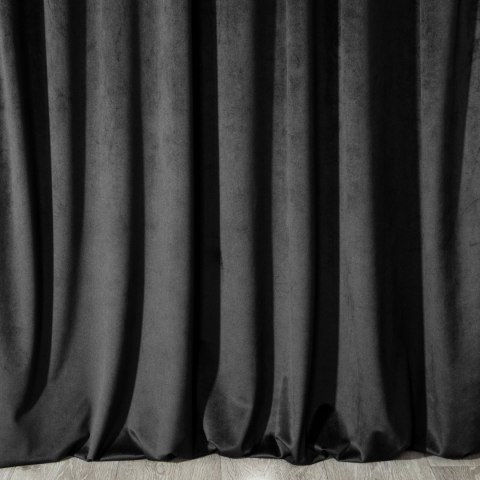 Vorhang MELANIE schwarz 140x250 Ösen