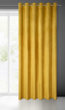 Vorhang MELANIE gelb 215x250 Ösen