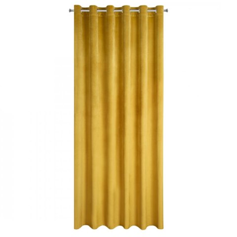 Vorhang MELANIE gelb 215x250 Ösen