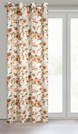 Vorhang MILA weiß RUD 140x250 Ösen