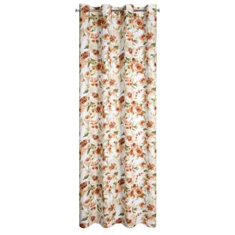 Vorhang MILA weiß RUD 140x250 Ösen