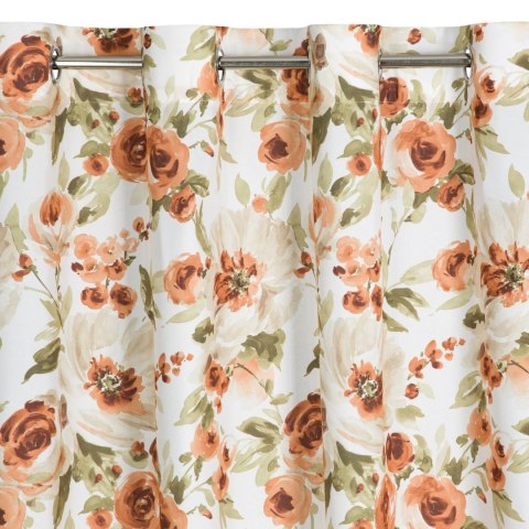 Vorhang MILA weiß RUD 140x250 Ösen