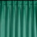 Vorhang MILAN dunkelgrün 140x300 Kräuselband FLEx