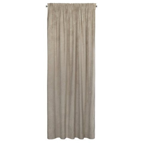 Vorhang NADIA beige gold 140x300 Kräuselband