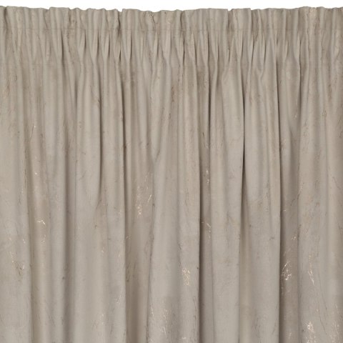 Vorhang NADIA beige gold 140x300 Kräuselband