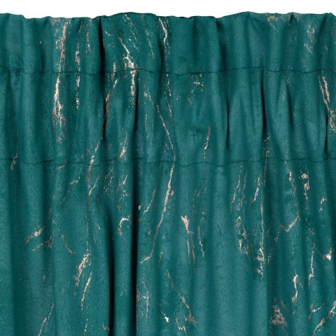 Vorhang NADIA dunkelT gold 140x300 Kräuselband