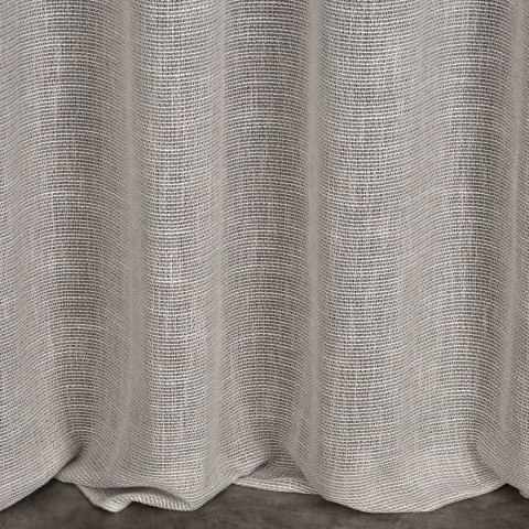 Vorhang NEL silber 140x250 Ösen