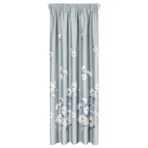 Vorhang NILA silber rosa 140x270 Kräuselband