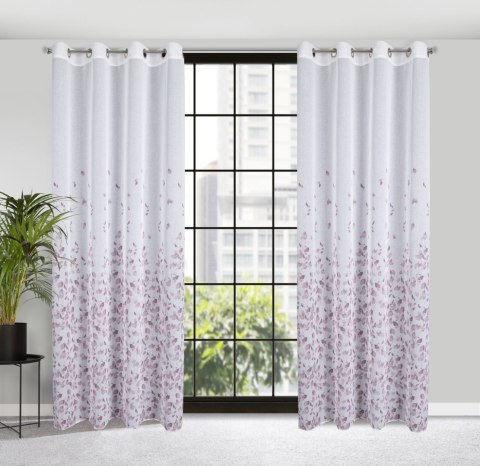 Vorhang NOEMI weiß FIO 140x250 Ösen