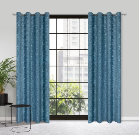 Vorhang OCTAVIA dunkelNI 140x250 Ösen