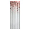 Vorhang OLIWIA weiß rosaZ 140x270 Kräuselband SZEL